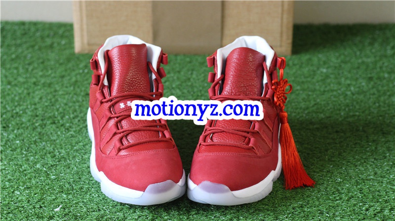 Authentic Air Jordan 11 Retro Chinese New Year Red